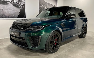 Brugt Land Rover Range Rover Sport 5,0 P575 SVR Aut. 5d - Bilbasen