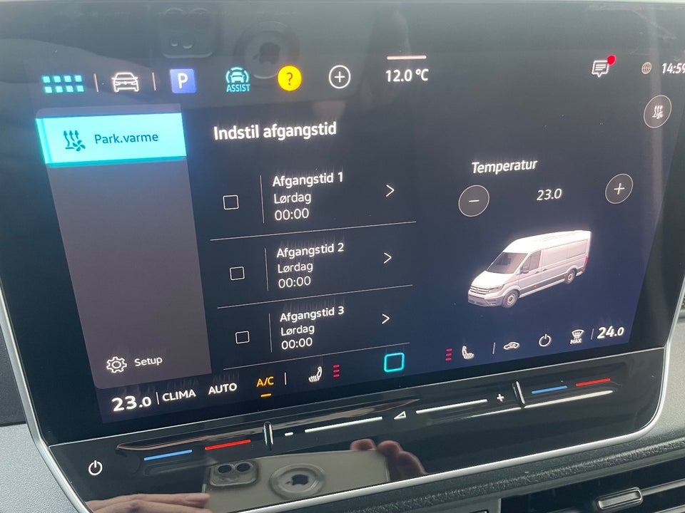 VW Crafter 35 2,0 TDi 177 Kassevogn L3H3 aut.