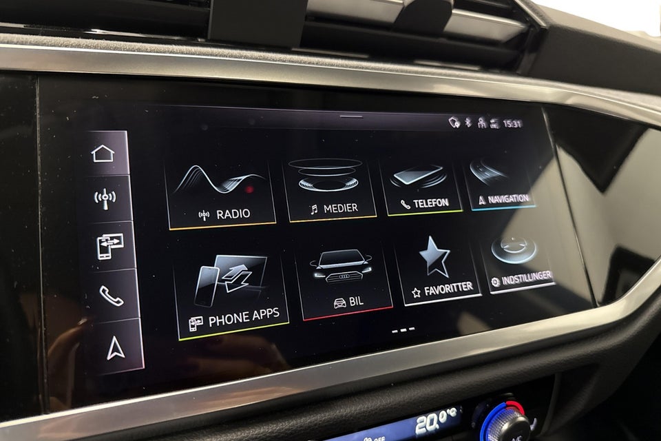 Audi Q3 45 TFSi e Attitude plus Sportback S-tr. 5d