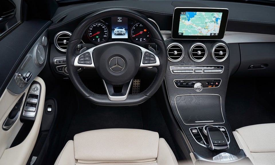 Mercedes C250 2,0 AMG Line Cabriolet aut. 2d