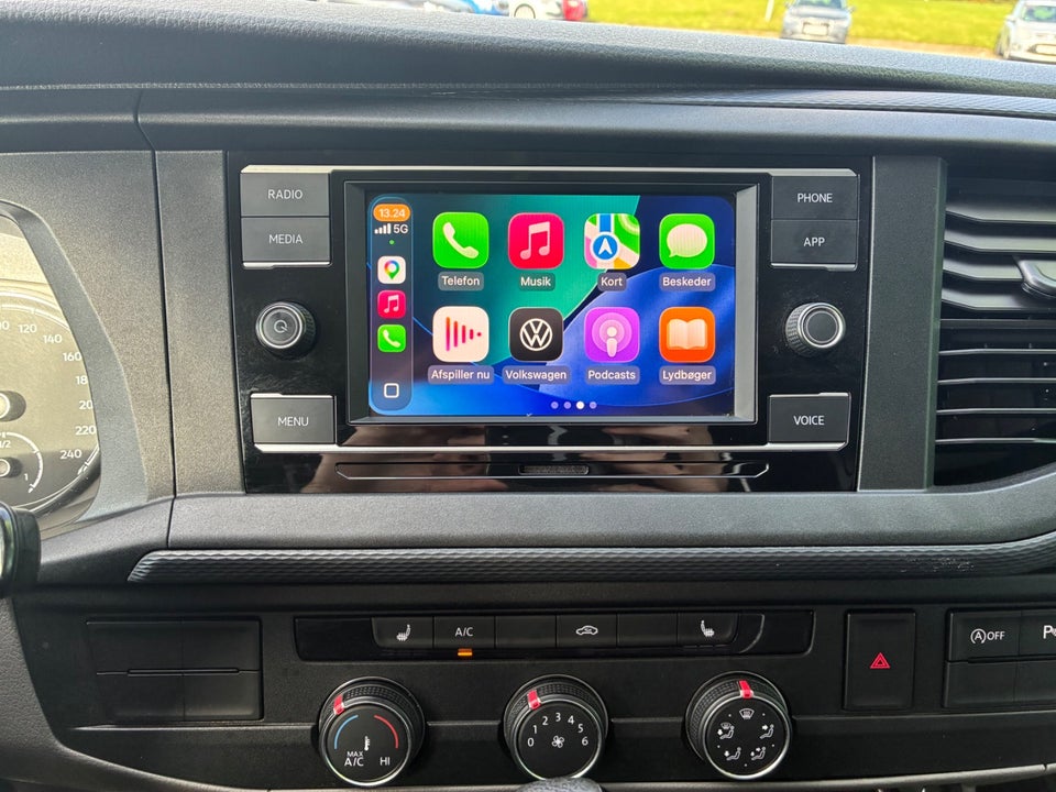 VW Transporter 2,0 TDi 150 Kassevogn DSG lang