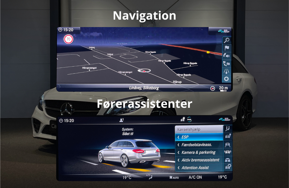 Mercedes C300 de 2,0 AMG Line Night Edition stc. aut. 5d