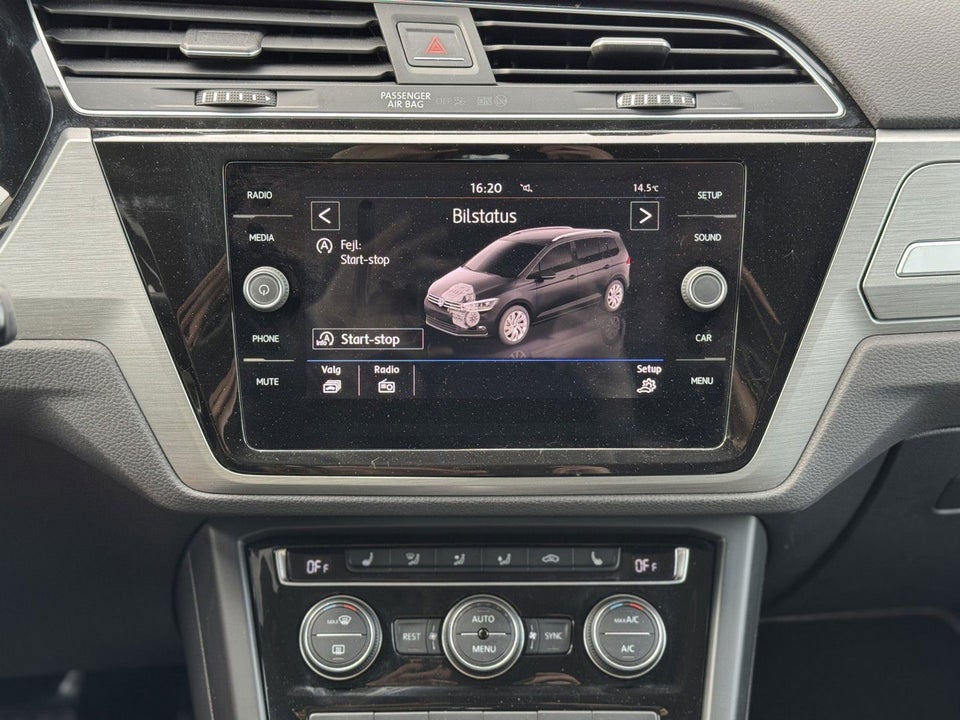 VW Touran 1,4 TSi 150 Comfortline DSG 7prs 5d