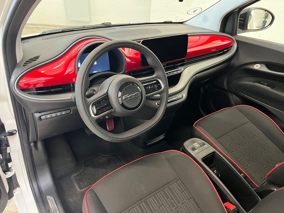 Fiat 500e 42 (RED) 3d