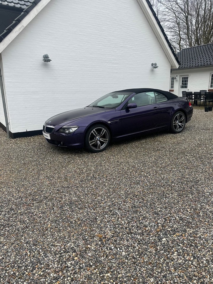 BMW 630i 3,0 Cabriolet Steptr. 2d