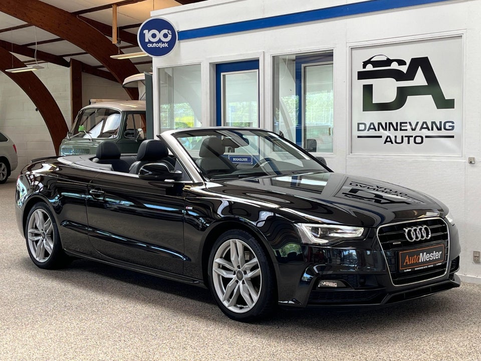 Audi A5 3,0 TDi 245 S-line Cabriolet quattro S-tr. 2d