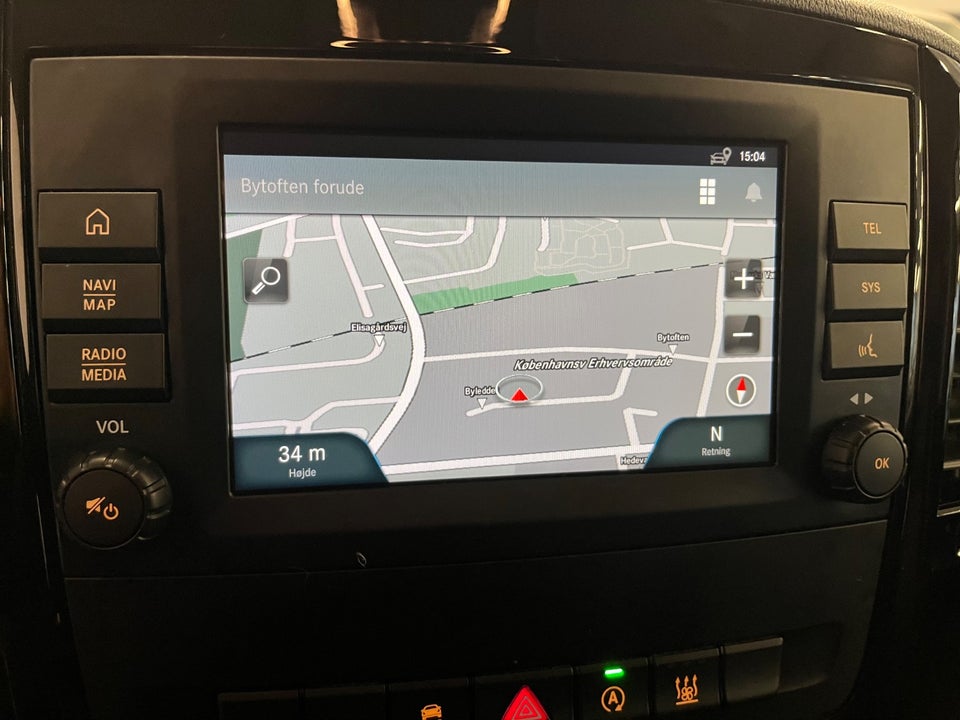 Mercedes Vito 114 2,0 CDi Kassevogn aut. L RWD