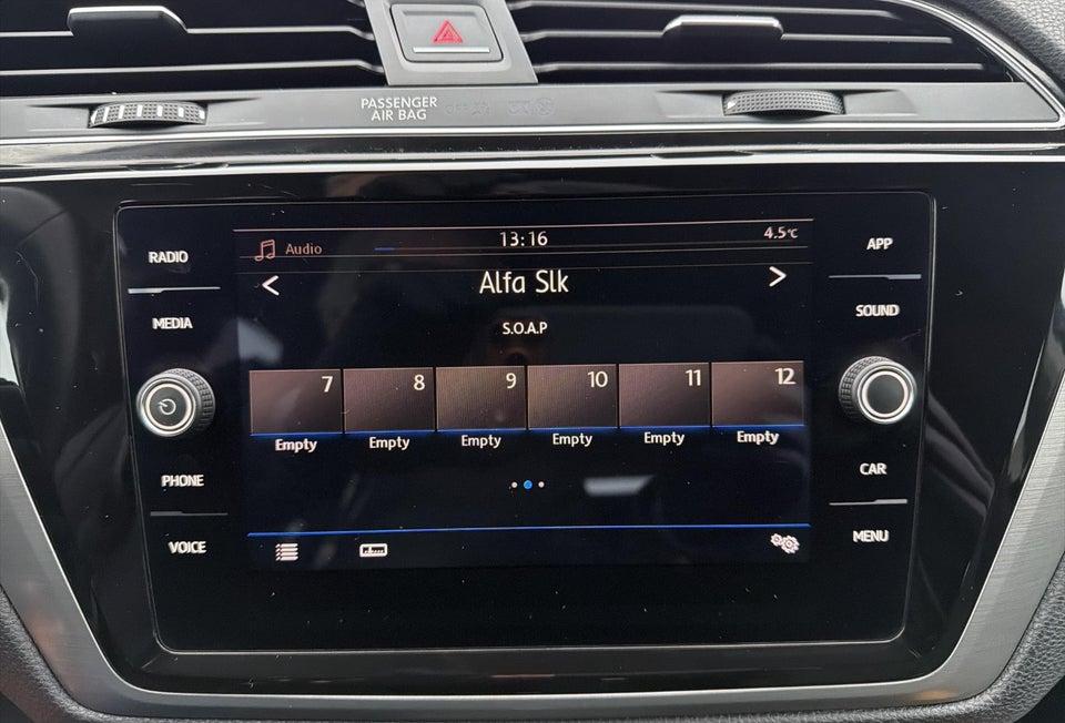 VW Touran 2,0 TDi 115 Comfortline DSG 7prs 5d