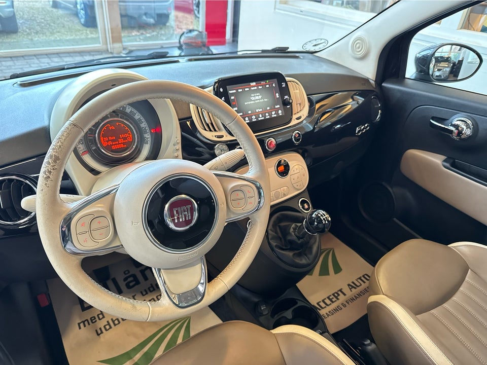 Fiat 500 0,9 TwinAir 80 Lounge 3d