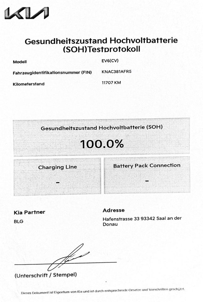 Kia EV6 77 Long Range Prestige 5d