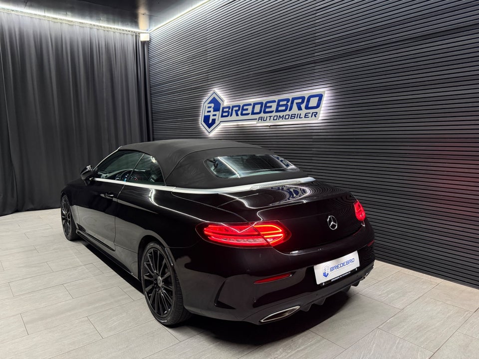 Mercedes C200 1,5 AMG Line Cabriolet aut. 2d