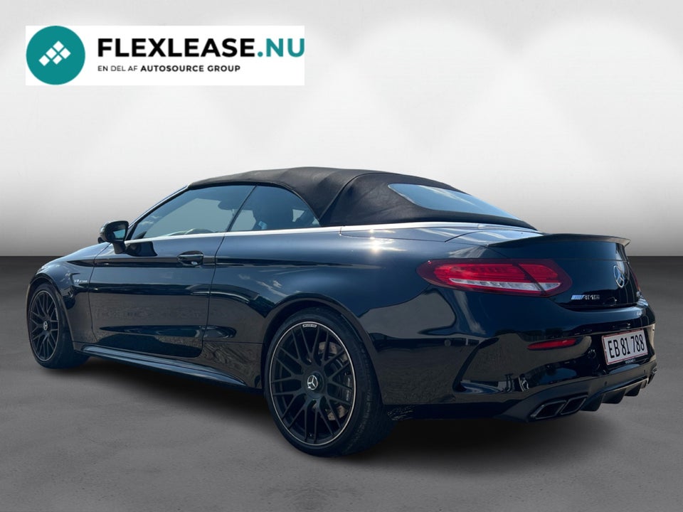 Mercedes C63 4,0 AMG Cabriolet aut. 2d