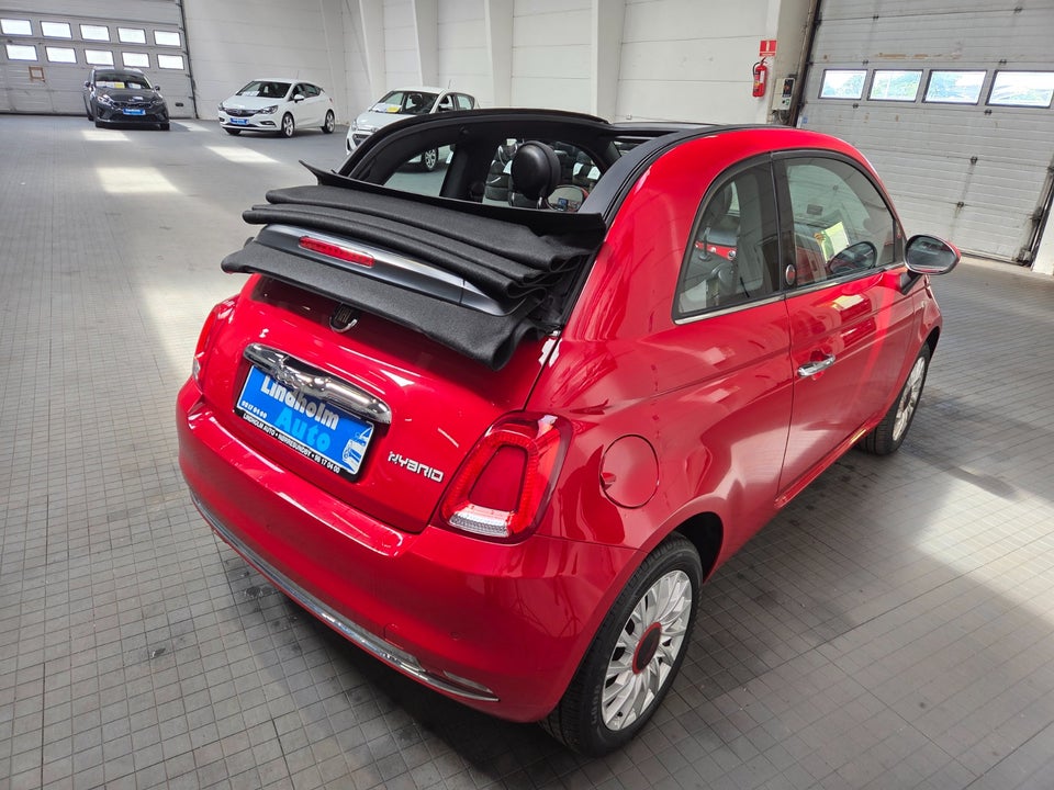 Fiat 500C 1,0 Hybrid (RED) 2d