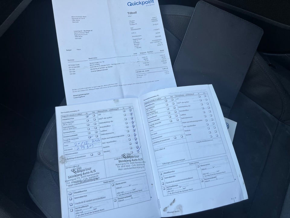 VW Golf VI 2,0 TDi 140 Highline Variant Van 5d