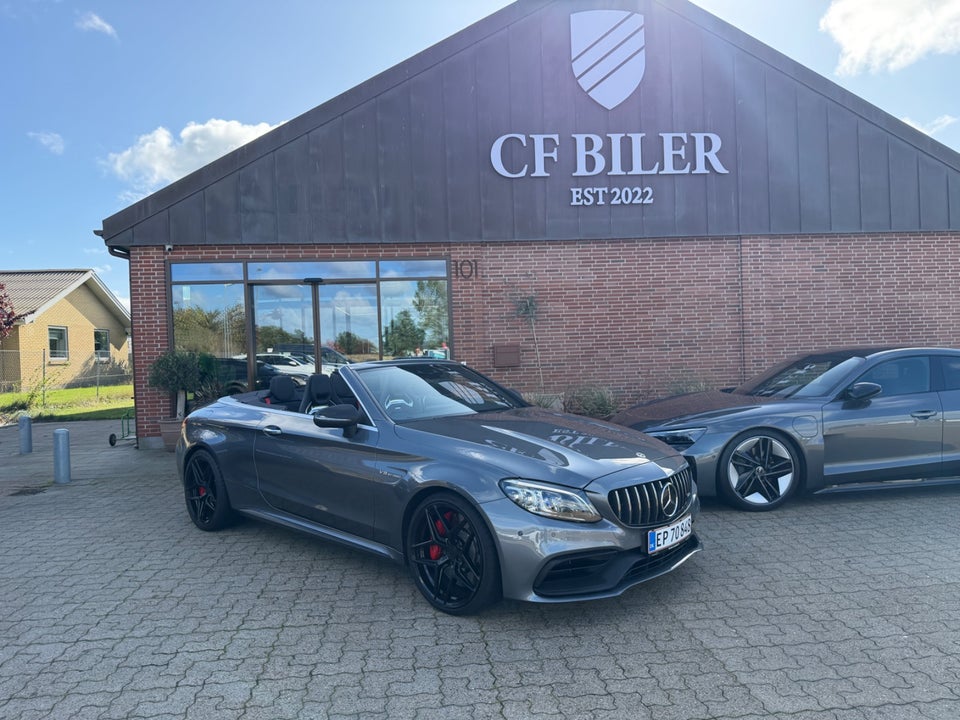 Mercedes C63 4,0 AMG S Cabriolet aut. 2d