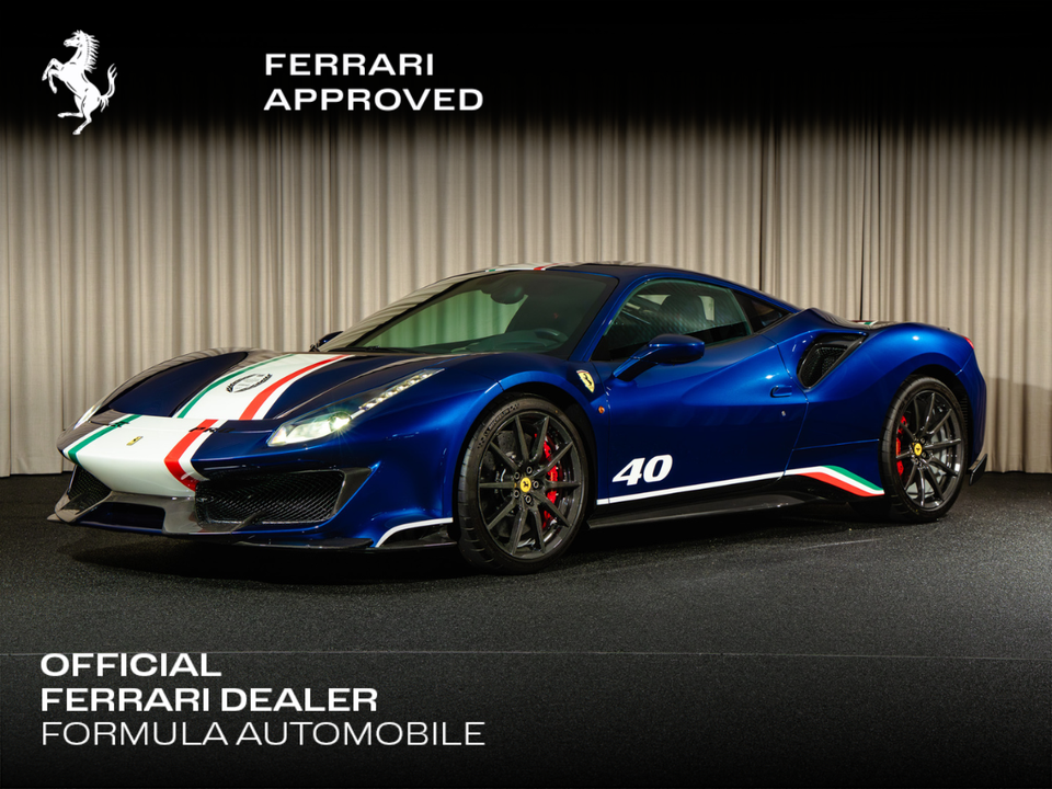 Ferrari 488 Pista Piloti 3,9 DCT 2d