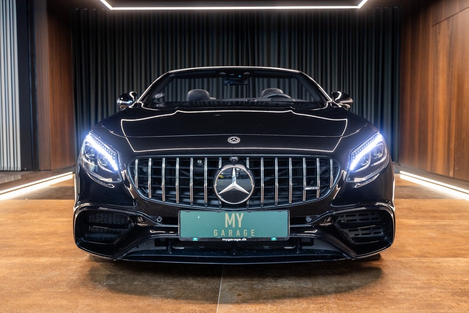 Mercedes S63 4,0 AMG Cabriolet aut. 4Matic+ 2d