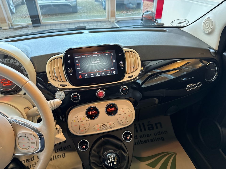 Fiat 500 0,9 TwinAir 80 Lounge 3d