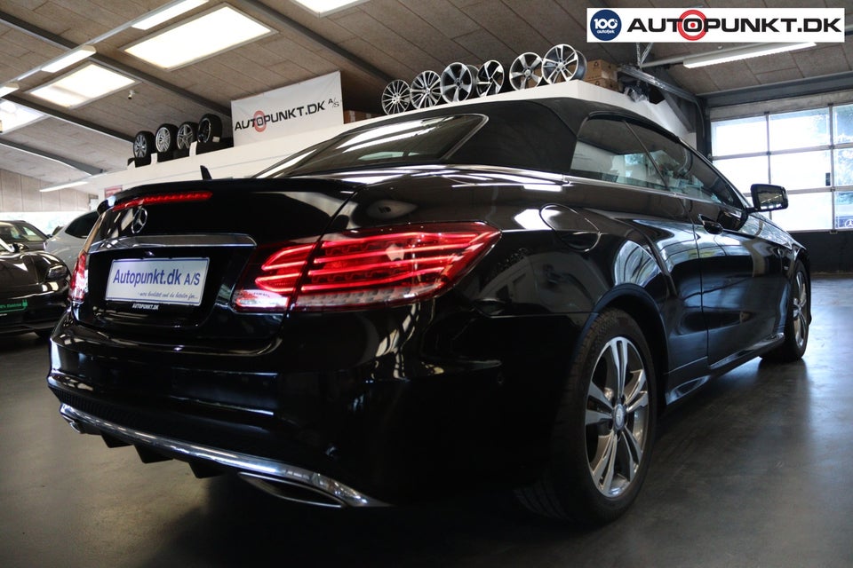 Mercedes E350 d 3,0 Cabriolet aut. 2d
