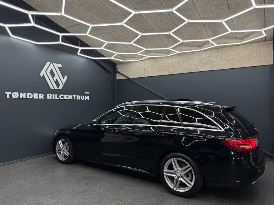 Mercedes C220 d 2,2 AMG Line stc. aut. 5d