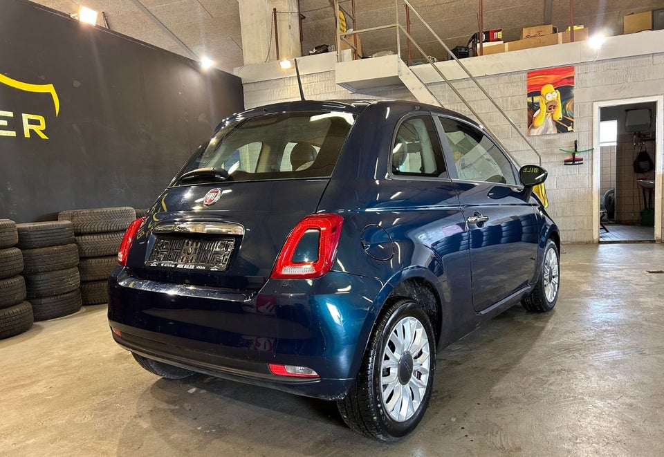 Fiat 500 0,9 TwinAir 80 Beauty Blue 3d