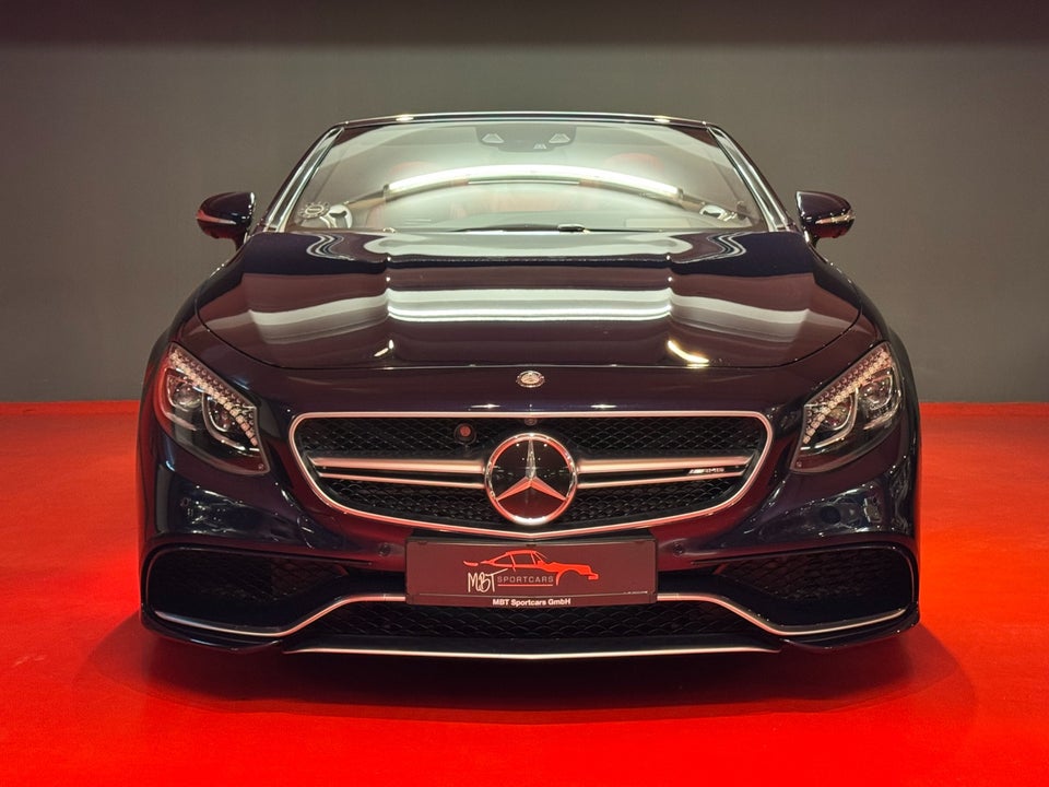 Mercedes S63 5,5 AMG Cabriolet aut. 4Matic 2d