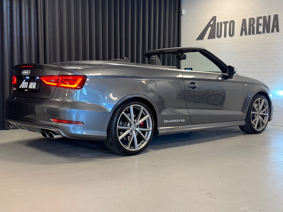 Audi S3 2,0 TFSi Cabriolet quattro S-tr. 2d
