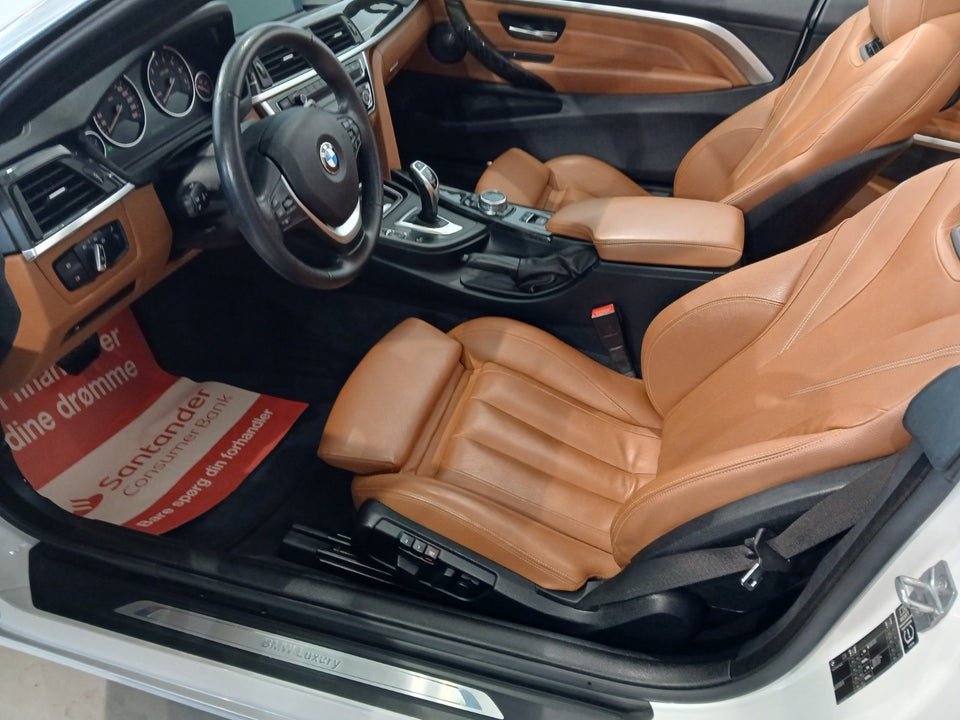 BMW 435i 3,0 Cabriolet Luxury Line aut. 2d