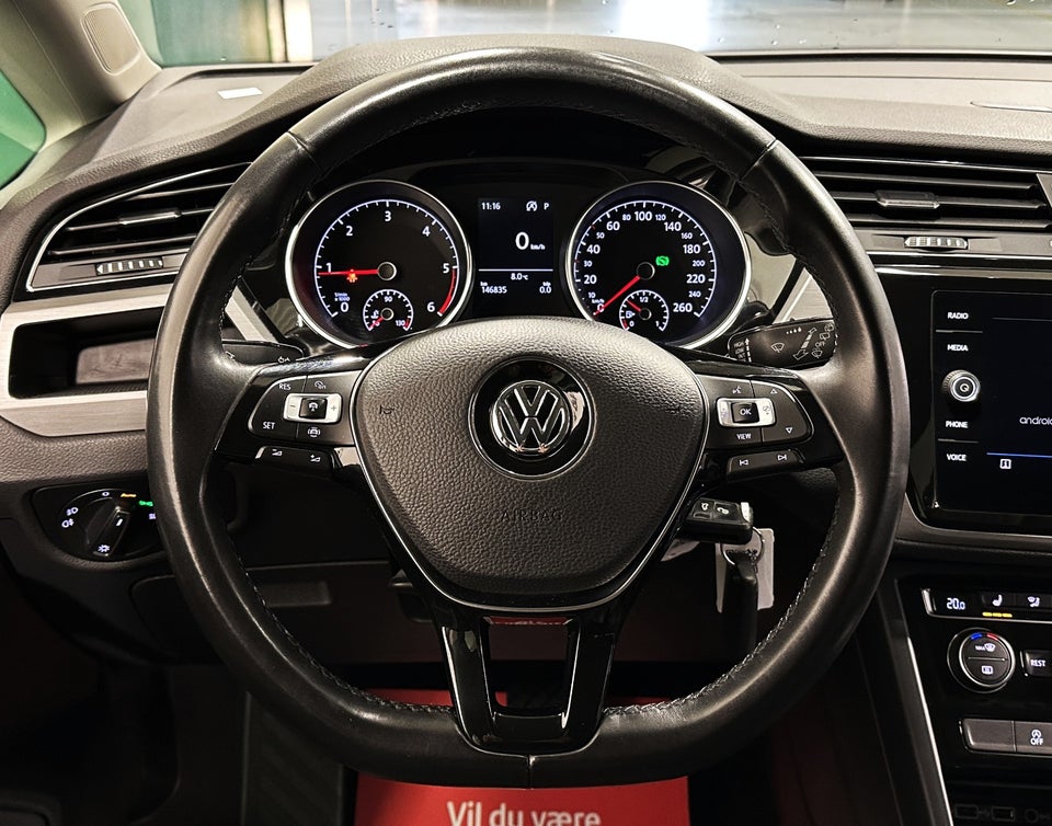 VW Touran 1,6 TDi 115 Comfortline DSG 7prs 5d