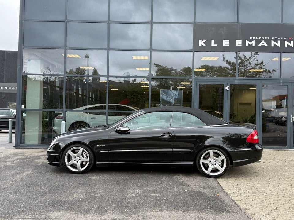 Mercedes CLK63 6,3 AMG Cabriolet aut. 2d