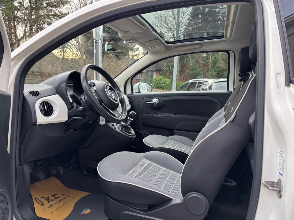 Fiat 500 0,9 TwinAir 80 Lounge 3d