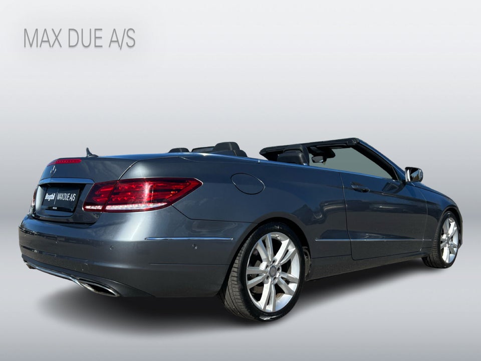 Mercedes E200 2,0 Cabriolet aut. 2d