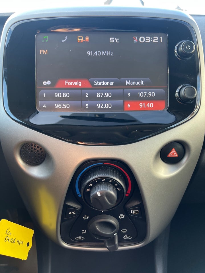 Toyota Aygo 1,0 VVT-i x-black II x-shift 5d