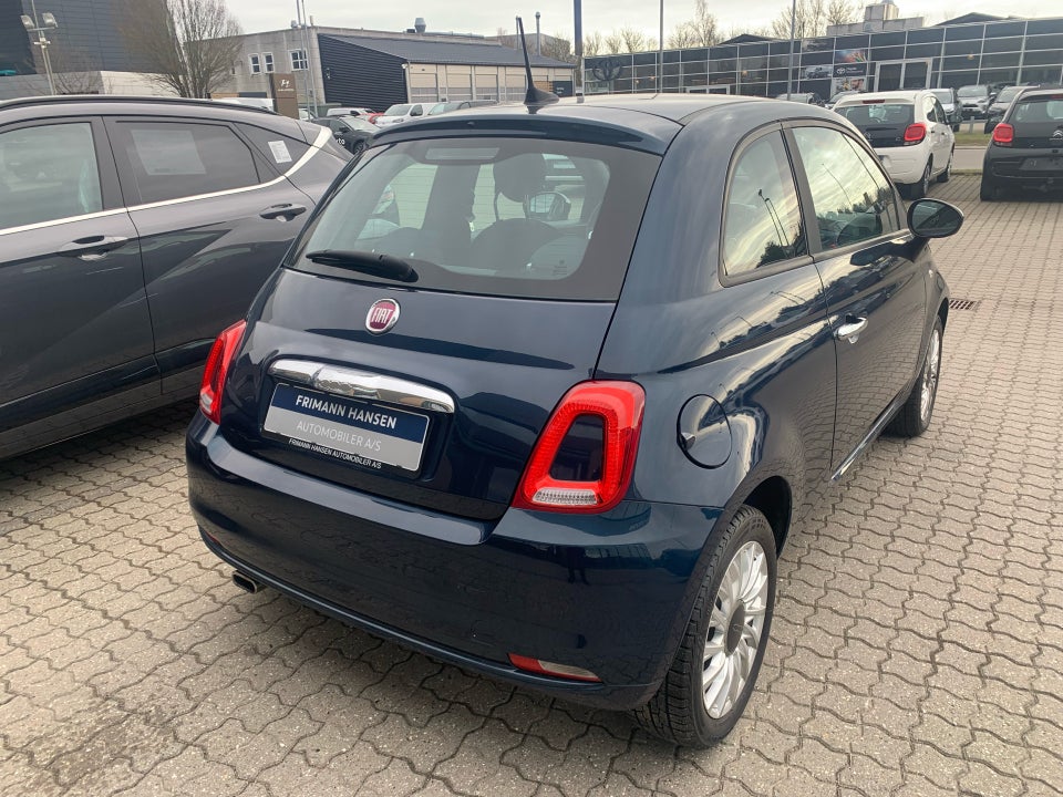 Fiat 500 1,2 Lounge MTA 3d