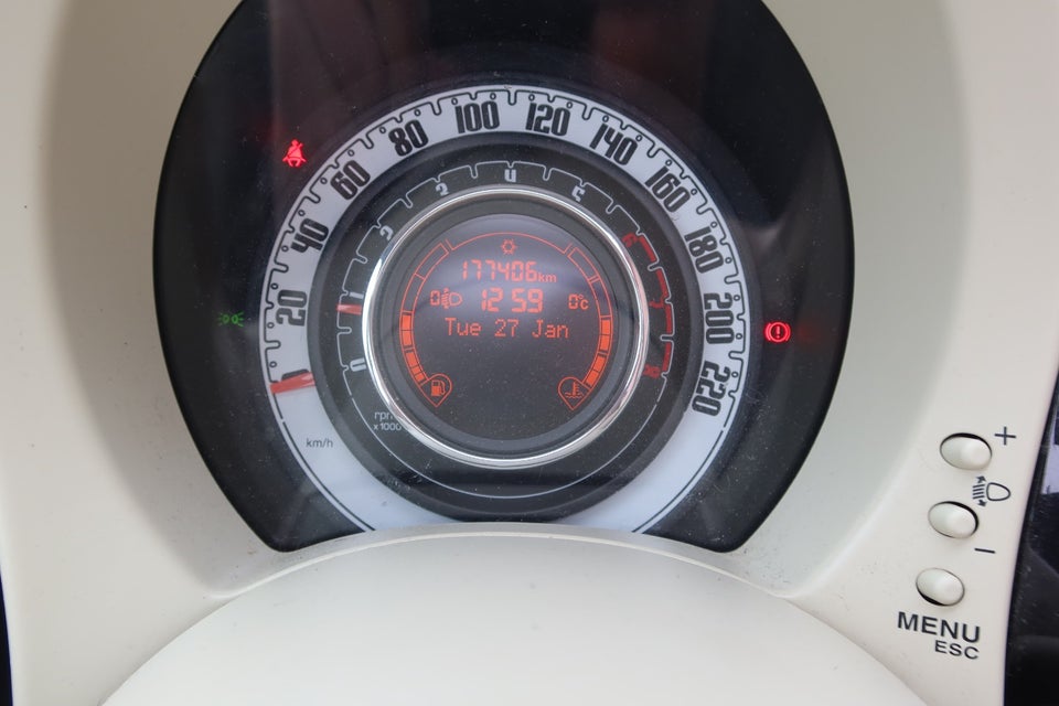 Fiat 500C 1,2 Lounge 2d