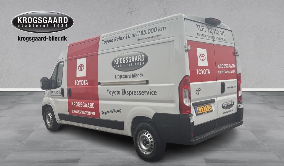 Toyota ProAce Max 2,2 D 180 Comfort Master Kassevogn L3H2 aut.