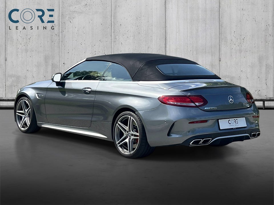 Mercedes C63 4,0 AMG S Cabriolet aut. 2d