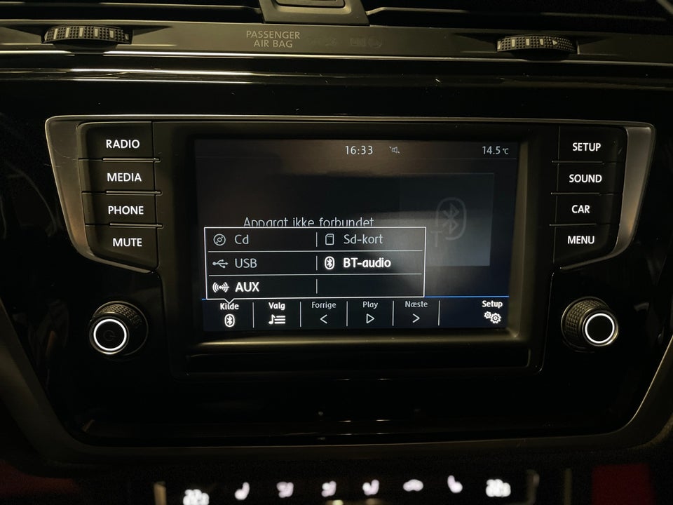 VW Touran 1,2 TSi 110 Comfortline 7prs 5d