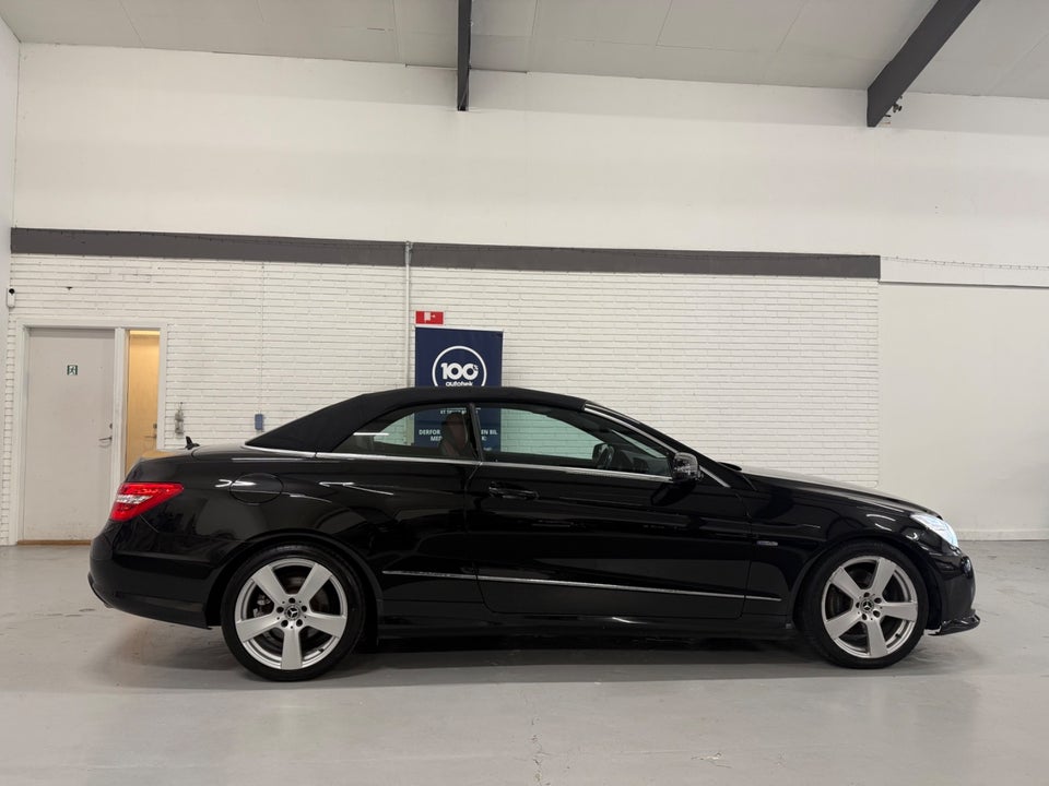 Mercedes E350 3,5 CGi AMG Line Cabriolet aut. BE 2d