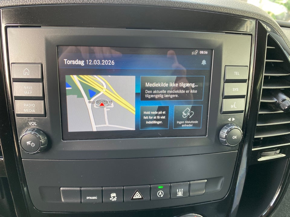 Mercedes Vito 119 2,0 CDi Kassevogn Complete aut. XL RWD