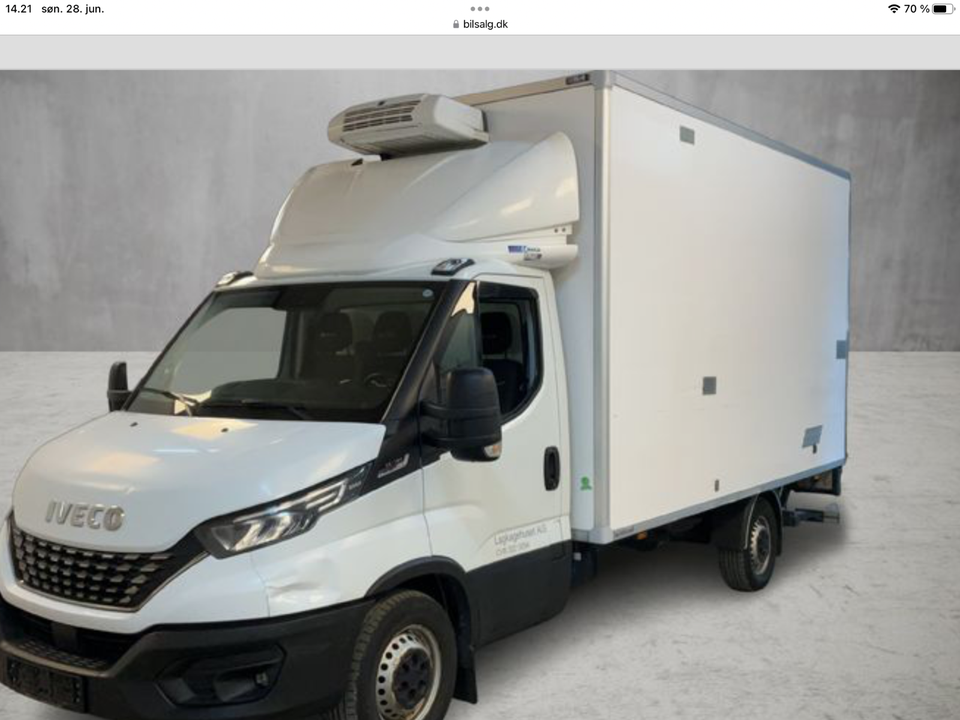 Iveco Daily 3,0 35S18 Kølevogn AG8
