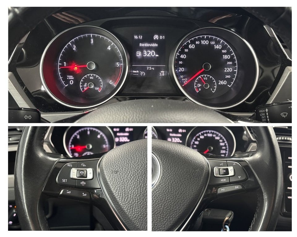 VW Touran 1,6 TDi 115 Comfortline DSG 7prs 5d