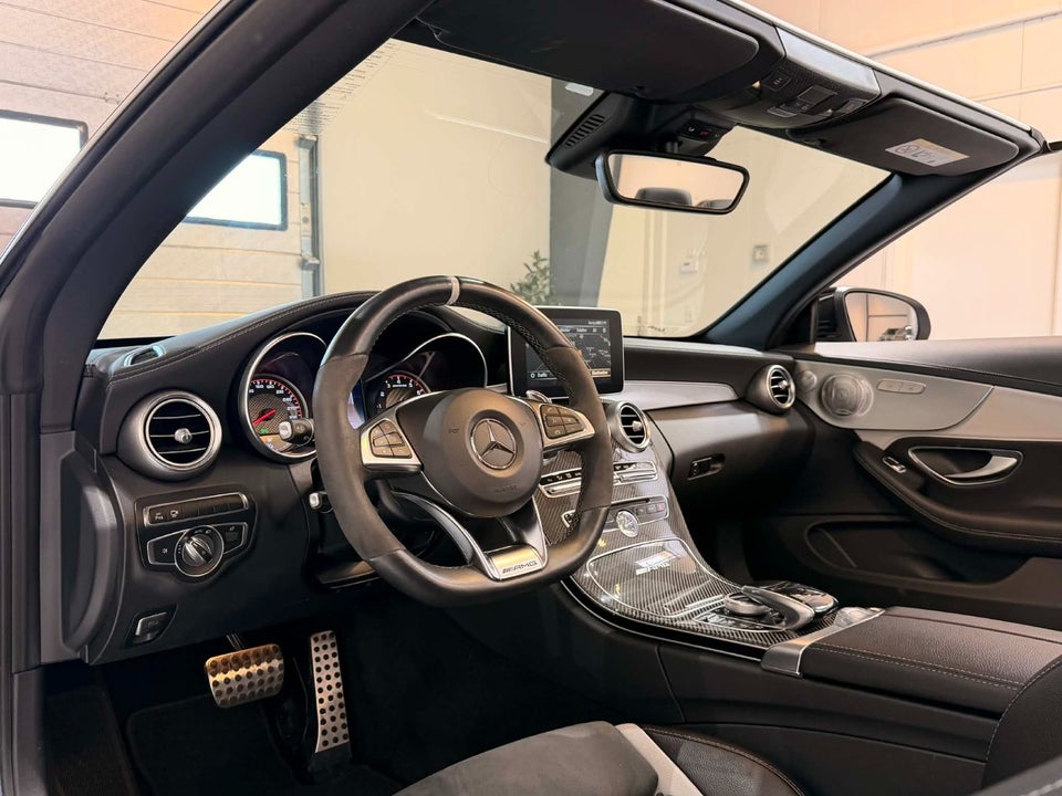 Mercedes C63 4,0 AMG S Cabriolet aut. 2d