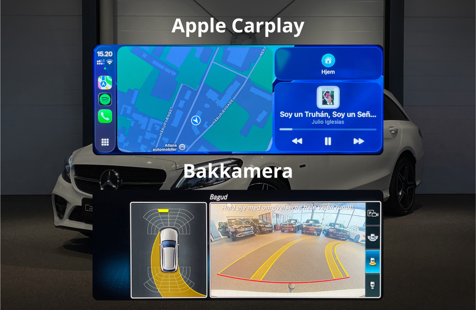 Mercedes C300 de 2,0 AMG Line Night Edition stc. aut. 5d