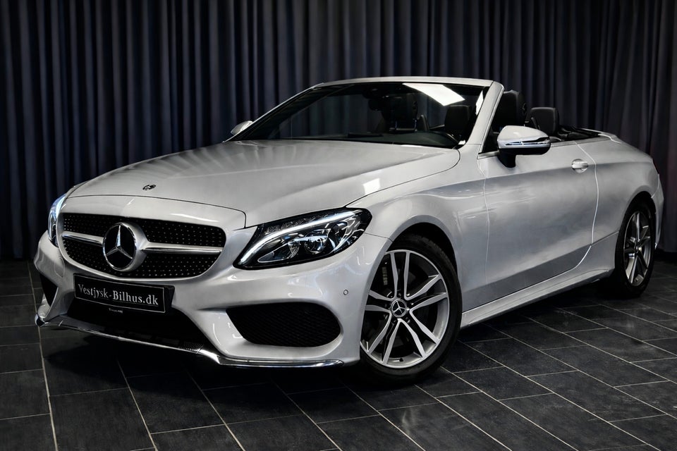Mercedes C200 2,0 AMG Line Cabriolet aut. 2d