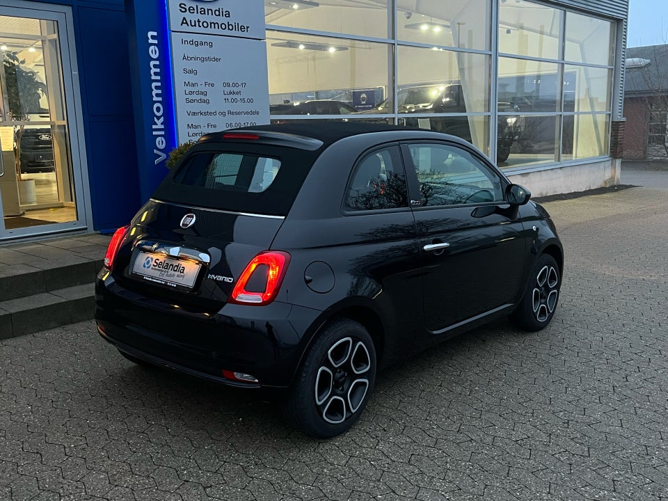 Fiat 500C 1,0 Hybrid Club 2d