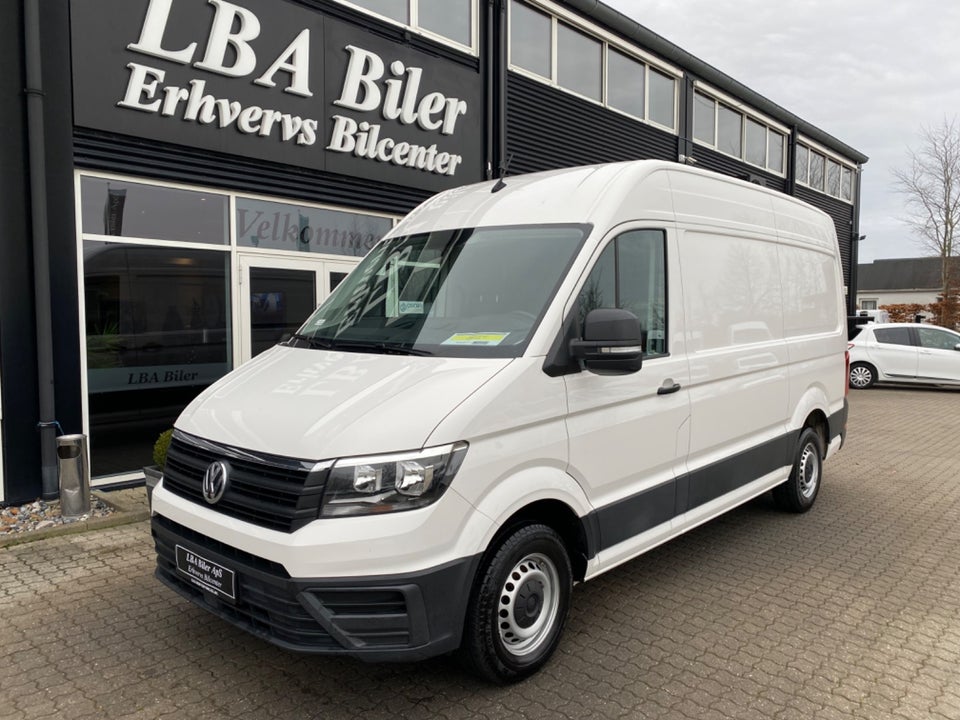 VW Crafter 35 2,0 TDi 140 Kassevogn L3H2