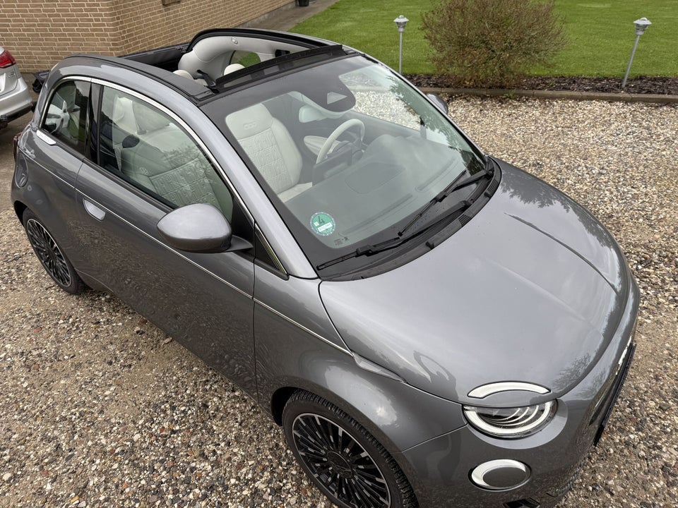 Fiat 500e la Prima Cabrio 2d