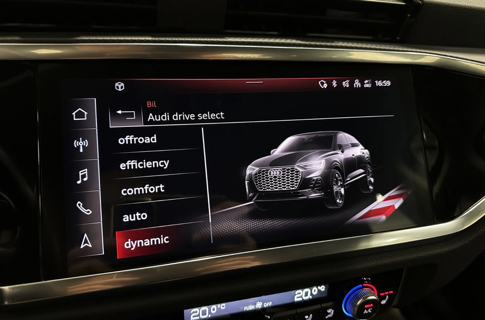 Audi Q3 35 TFSi Prestige Sportback S-tr. 5d