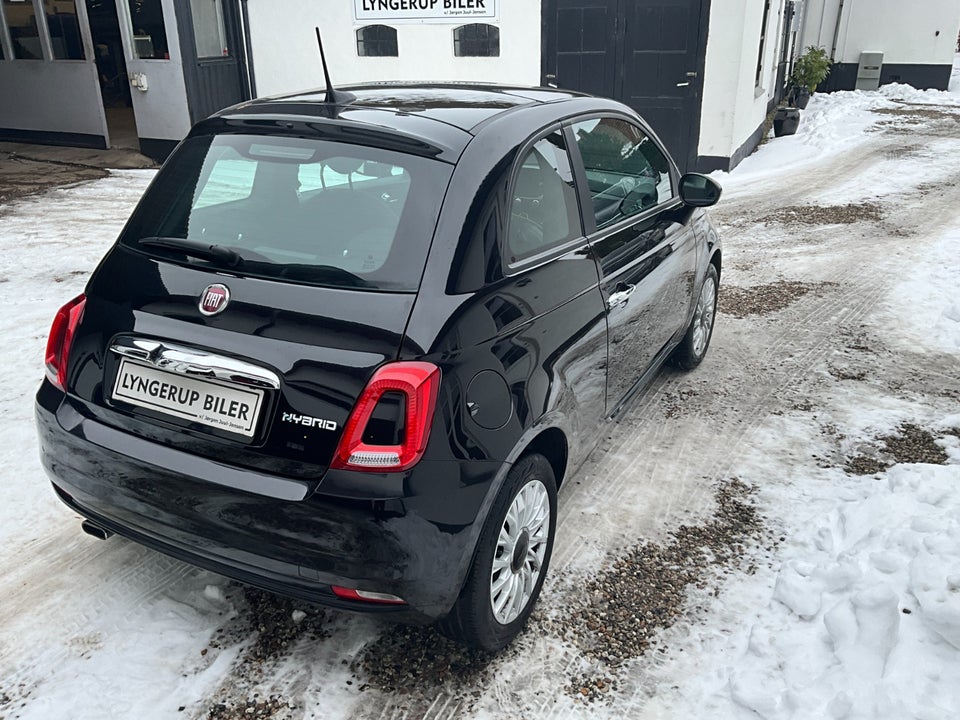 Fiat 500 1,0 Hybrid Lounge 3d